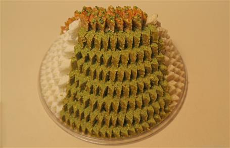 چهار لوز - ظرف مسی